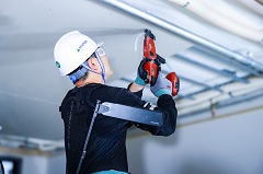 Industry-First Deployment of the "X-ble Shoulder" On-Site to Ease Musculoskeletal Strain on Workers and Improving Work Efficiency