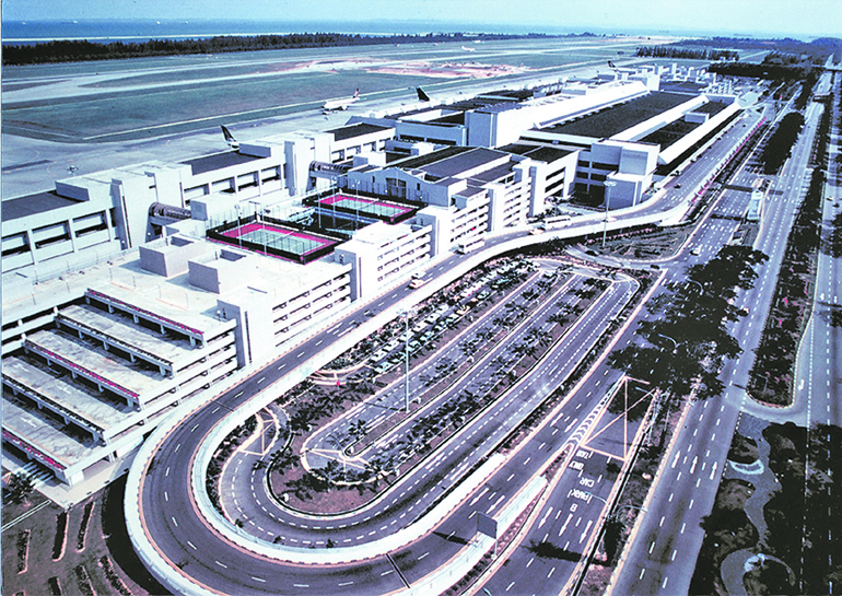 창이공항 2터미널, 1990년
