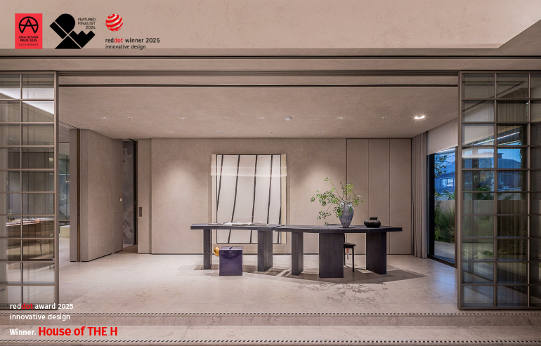 Red Dot Award 2025 – Innovative Design – Winner ㅣ House of THE H