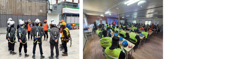 무경 직원들 모습