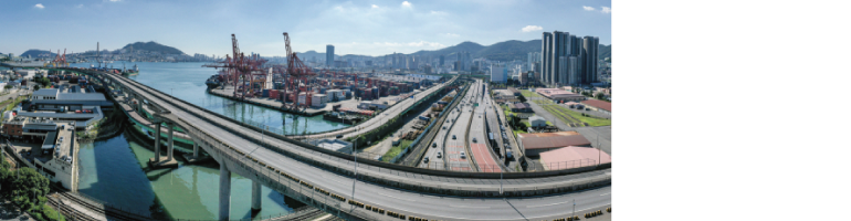 1991년 부산 제2도시고속도로 8공구 공사