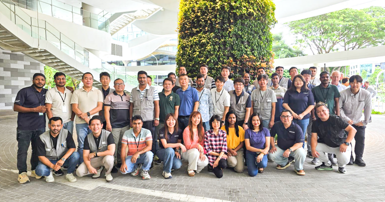 Singapore Shaw Tower Project: Bridging Heritage, Building the Future Standard Show tower site workers