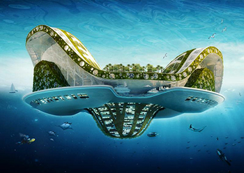 Underwater cities are growing in visibility