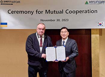 Hyundai E&C to expand cooperation in the nuclear power plant project with Energoatom 