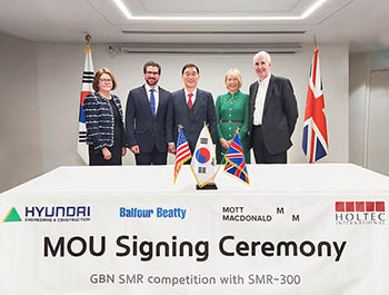 Hyundai E&C to Embark on UK SMR Project forging Korea-US-UK Technology Alliance 